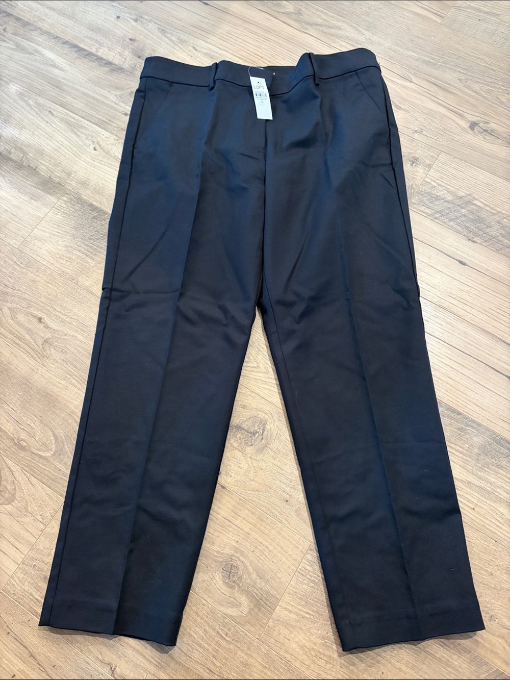 Classic Women’s Black Dress Pants - Stretch Twill